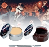 Kit de maquillaje para heridas de Halloween baja a un precio muy bueno