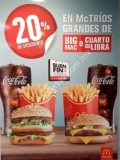 Promoción McDonalds El Buen Fin 2018: 20% de descuento