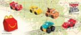 McDonalds Cajita Feliz: juguetes de Cars GRATIS en la compra de tu Cajita Feliz