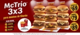 Mctrío 3×3 McDonald’s 2023: hamburguesa + papas + refresco desde $69