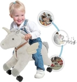 mecedora montable para niños con diseño de caballo baja a su menor precio