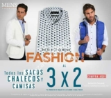 En Mens Fashion 3×2 en sacos, camisas y chalecos