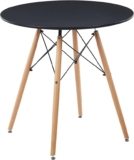 Mesa de comedor tipo Eames de 80cm de diámetro baja a un gran precio + 3 meses sin intereses
