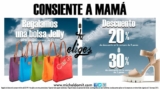 Promoción Día de las Madres Michel Domit: bolsa Jelly de regalo en compras de $1,999