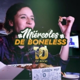 Promoción McCarthys 10 Aniversario: Boneless a $3.90 cada una los miércoles de marzo