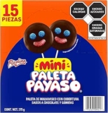 Mini paletas Payaso Ricolino paquete con 15 piezas baja a su menor precio
