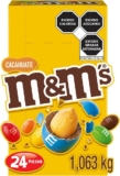 24 pack chocolates M&Ms con cacahuate bajan a su menor precio