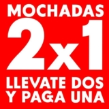 Mochadas Ay Güey: 2×1 en productos participantes