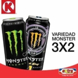 Monster Energy Drink al 3×2 en tiendas Extra