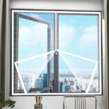 Mosquitero de ventana de fácil instalación baja a un excelente precio