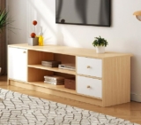 Mueble de TV centro de entretenimiento de madera baja a su menor precio