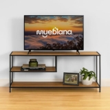 Mueble de TV centro de entretenimiento de madera y metal baja de precio + 3 meses sin intereses
