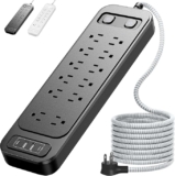 Multicontacto con 12 entradas eléctricas y 4 USB baja de precio