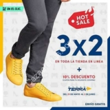 Ofertas Mundo Terra Hot Sale 2017: 3×2 en toda la tienda + 10% en siguiente compra