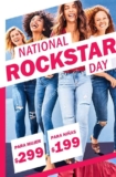 National Rockstar Day Old Navy: Rockstar jeans para niñas a $199  y para mujeres $299