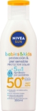 Loción protectora solar Nivea Sun Babies & Kids para pieles sensibles 200 ml baja a su menor precio