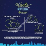 Venta nocturna en tiendas Cimaco hasta un 35% de descuento en toda la tienda y un 20% en monedero electrónico y 20 meses sin intereses