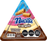 Dulce cremoso Nucita Triángulo con galleta con 12 piezas baja a su menor precio