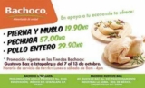 Nueva tienda Bachoco con kilo de pechuga de pollo a $57 y más