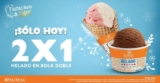 En Nutrisa 2×1 en helado en bola doble sólo hoy sábado 3 de diciembre