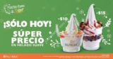 En Nutrisa Súper precio sólo hoy 7 de diciembre: Helado suave sencillo con descuento de -$10 y doble de -$15