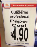 En Chedraui cuadernos profesionales a $4.90