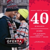 En Old Navy hasta 40% de descuento en todos los suéteres, abrigos, chamarras y jeans