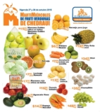 Ofertas Chedraui en frutas y verduras 27 y 28 de octubre: ofertas en naranja, manzana, plátano y más