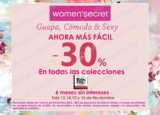 Ofertas Women’s Secret El Buen Fin 2015: 30% de descuento en todas las colecciones y 6 meses sin intereses