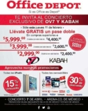 Venta Especial Office Depot 11 de febrero: boleto gratis para el concierto de OV7 y Kabah