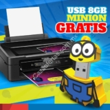 USB de 8GB Minions GRATIS en la compra de multifuncional Epson L355