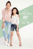 En Old Navy 40% de descuento en todas las camisas y blusas hoy 22 de septiembre