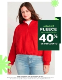 40% de descuento en prendas de lana (fleece) hoy sábado en Old Navy