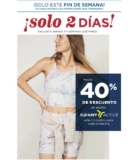 En Old Navy 40% de descuento en la línea deportiva active este fin de semana
