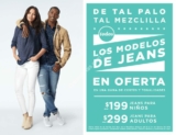 En Old Navy todos los jeans a $299 del 16 al 24 de febrero
