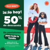 Pantalones a mitad de precio en Old Navy sólo hoy viernes