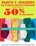 En Old Navy pants y joggers a mitad de precio sólo hoy