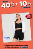 Old Navy Pre Hot Sale 2023: Hasta 40% de descuento + 10% adicional en línea Active