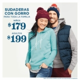 En Old Navy sudaderas desde $199 solo hoy 18 de diciembre