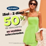 Vestidos a mitad de precio hoy domingo en Old Navy