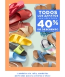 40% de descuento en todos los zapatos sólo hoy sábado en Old Navy