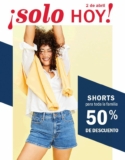 En Old Navy shorts a mitad de precio hoy viernes