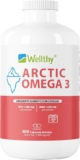 Suplemento alimenticio Omega 3 del ártico con 400 cápsulas baja a su menor precio