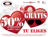 50% de descuento en armazones ó lentes solares gratis en Óptica Americana
