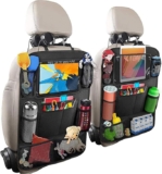Juego de 2 organizadores traseros de asiento de automóvil bajan a su menor precio