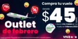 Outlet de febrero Viva Aerobus: Vuelos en febrero 2023 desde $45 + TUA