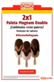 Cupón Oxxo 2×1 paletas Magnum Doble en la promo Viernes de Magnum