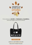 En Palacio de Hierro bolsa de regalo en compras en perfumería y cosméticos