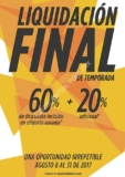 En Palacio de Hierro Liquidación Final con rebajas de hasta 60% de descuento + 20% adicional