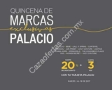 Quincena de Marcas Palacio de Hierro con hasta 20% de descuento y 3 MSI